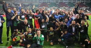 Akhisarspor'dan tarihi başarı