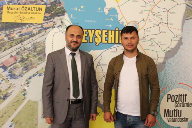 Afrin kahramanı Uzman Çavuş’tan Özaltun’a anlamlı ziyaret