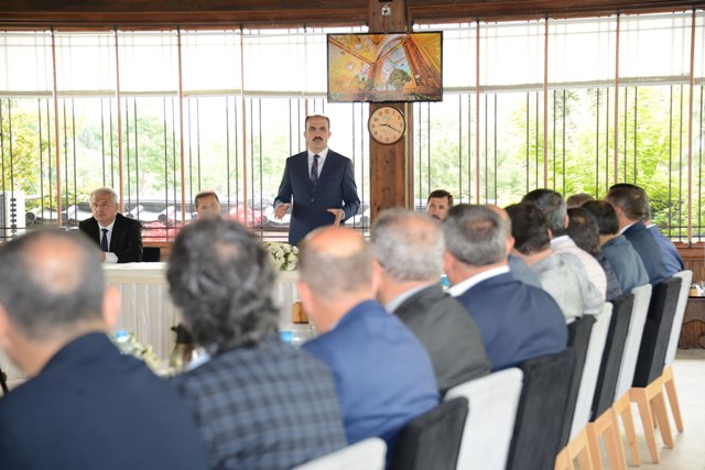 Başkan Altay Oda Başkanları ile buluştu
