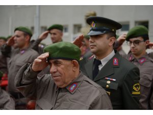 Engellilerin bir günlük temsili askerlik heyecanı