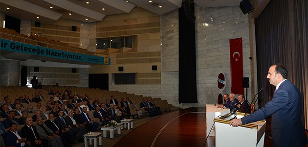 "Hep birlikte şehrimize hizmet veriyoruz"