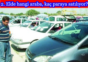 İkinci el otomobil pazarı canlandı
