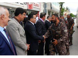 Afrin'den dönen özel harekatçılar için karşılama töreni