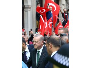 Cumhurbaşkanı Erdoğan İngiltere'de
