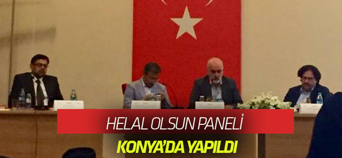 ‘Helal Olsun’ paneli yapıldı