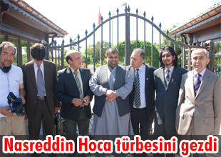 Afgan Bakan, Hoca'yı ziyaret etti