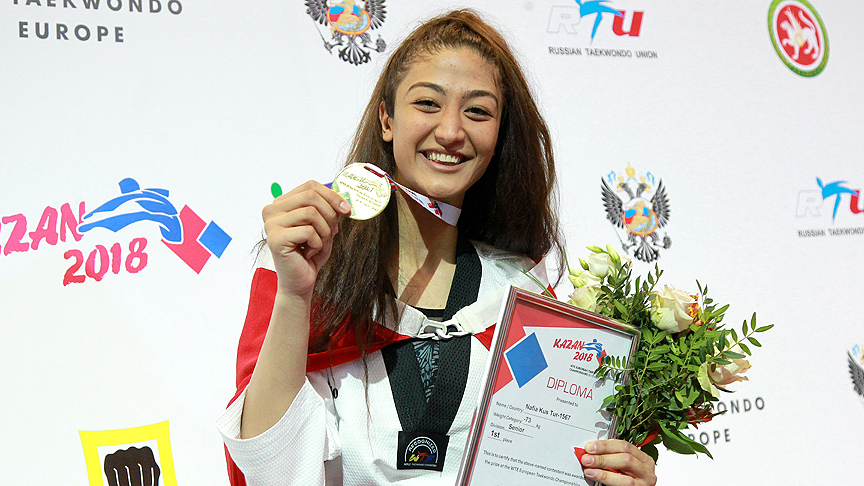 Nafia Kuş Avrupa şampiyonu