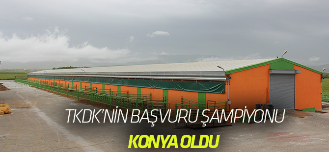 TKDK'nin başvuru şampiyonu Konya oldu