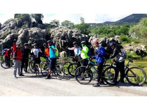 Seydişehir'de bisiklet turu