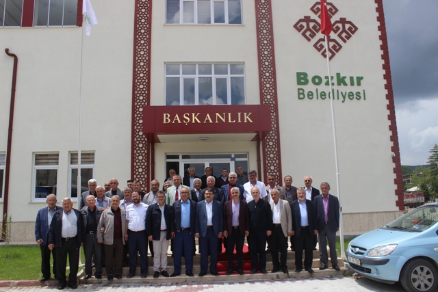 Konyalı heyet Bozkır’ı gezdi