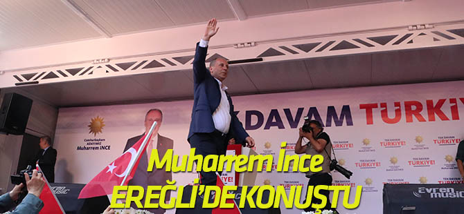 İnce Konya'da konuştu: "ABD'nin bu tavrı Ortadoğu'ya barış getirmez"