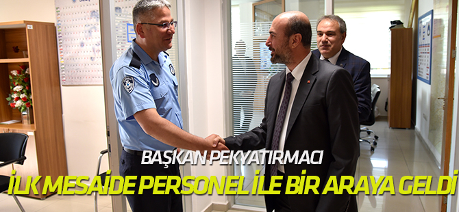 Pekyatırmacı: Vatandaş odaklı hizmet yapacağız