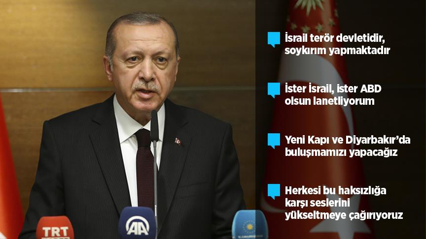 Cumhurbaşkanı Erdoğan İngiltere'de: Kudüs'ü kaybetmeyeceğiz