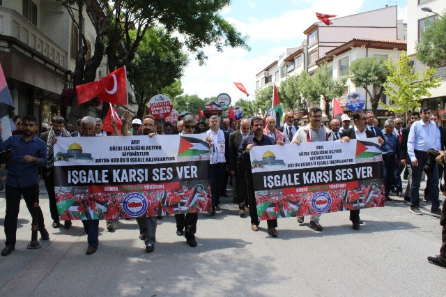 İşgale karşı Konya tek ses