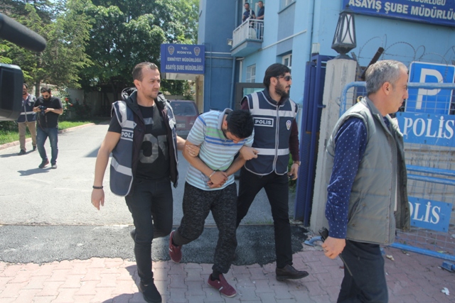 Konya'da baz istasyonlarından akü hırsızlığı