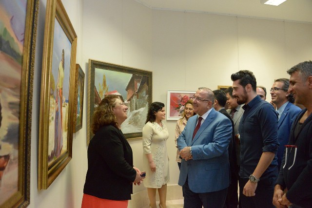 SÜ’de ‘Selçuk Sanat Merkezi Resim Sergisi’ açıldı