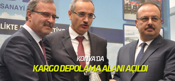 Kargo depolama alanları açıldı