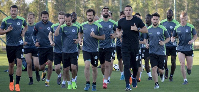 Konyaspor, Fenerbahçe maçı hazırlıklarına başladı