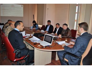 Hafik'te seçim güvenliği toplantısı yapıldı