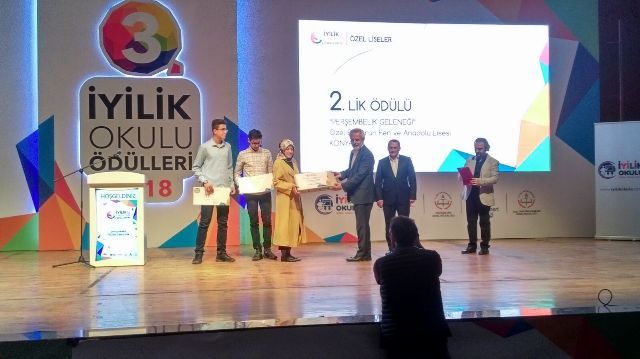 Özel Enderun Fen ve Anadolu Lisesi Türkiye İkincisi