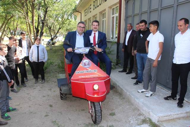 Yunak’taki bilim fuarına, ilgi yoğundu