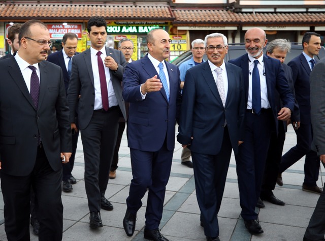 Çavuşoğlu, Konya’yı gezdi