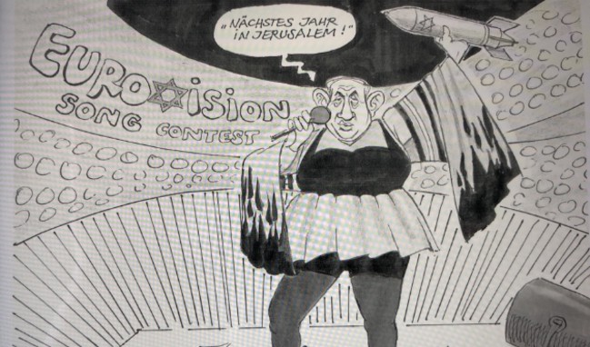 Netanyahu'yu çizen Alman karikatürist işten atıldı