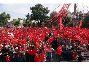 CHP'nin cumhurbaşkanı adayı İnce Tekirdağ'da