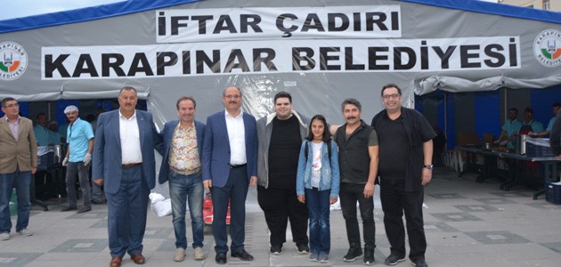 İstanbul Meydan Sahnesi sanatçıları Karapınar'da