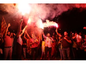 Süper Lig'de şampiyon Galatasaray