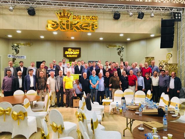 89 Konya İHL mezunları iftarda bir araya geldi