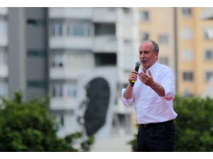 CHP'nin cumhurbaşkanı adayı İnce Adana'da