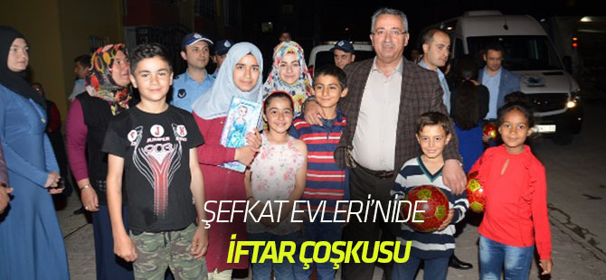Karatay Belediyesi Şefkat evlerinde iftar coşkusu yaşandı