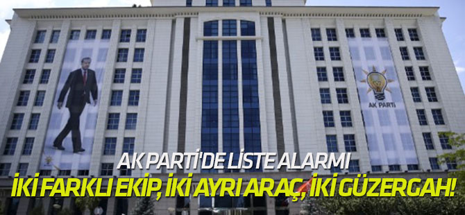 İki farklı ekip, iki ayrı araç, iki güzergah!