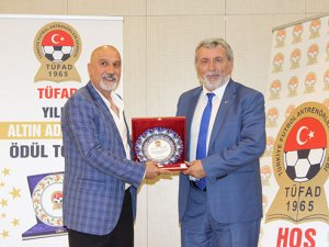 TÜFAD, yılın altın adamlarını ödüllendirdi