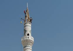 Aile boyu minare ustaları