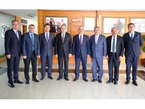 SESOB Başkanı Köksal'dan Başkan Aydın'a ziyaret