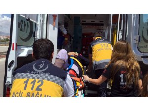 Karaman'da trafik kazası: 1 yaralı