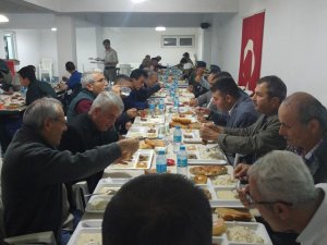 Derebucak'ta şehit aileleri ve gaziler iftarda buluştu