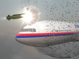 Ukrayna'da düşürülen Malezya uçağı füzeye vurulmuş