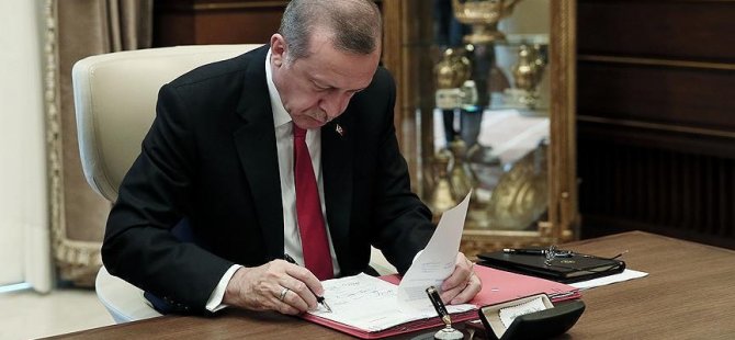 Cumhurbaşkanı Erdoğan 3 üniversiteye rektör atadı