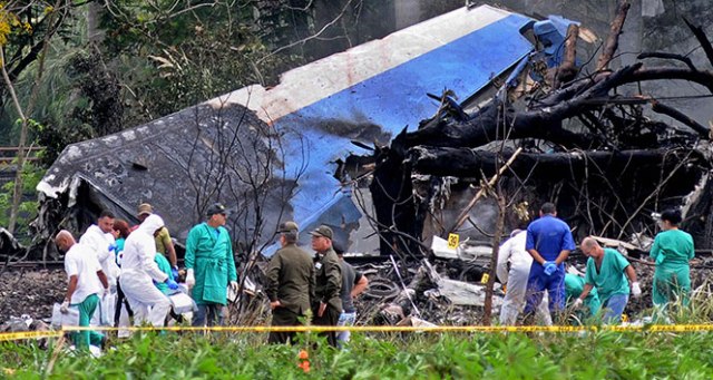 Küba'da düşen uçağın ikinci kara kutusu da bulundu