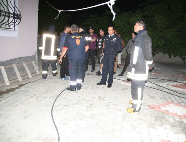 Kulu'da müstakil evde yangın