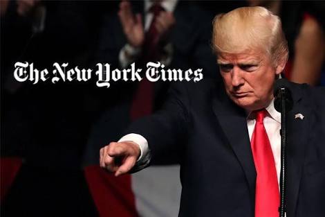 Trump'tan Newyork Times'e: Sorunlu ve yolsuz