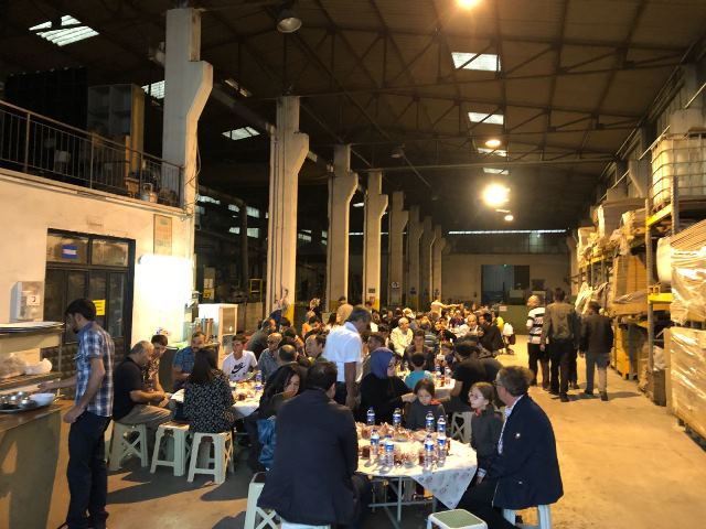 Mega Part Makine’den iftar yemeği