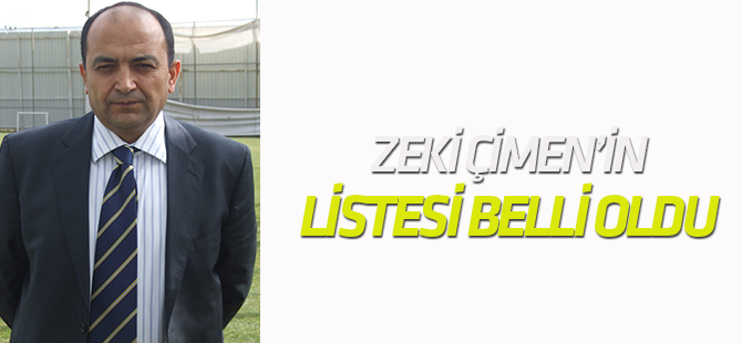 Çimen'in listesi çok güçlü!