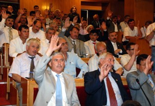 Encümen Üyelerinin seçimleri yapıldı