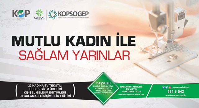 Meramlı kadınlara büyük fırsat