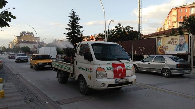 Sinekle mücadeleye devam