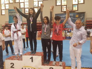 Taekwondoculardan 3 madalya